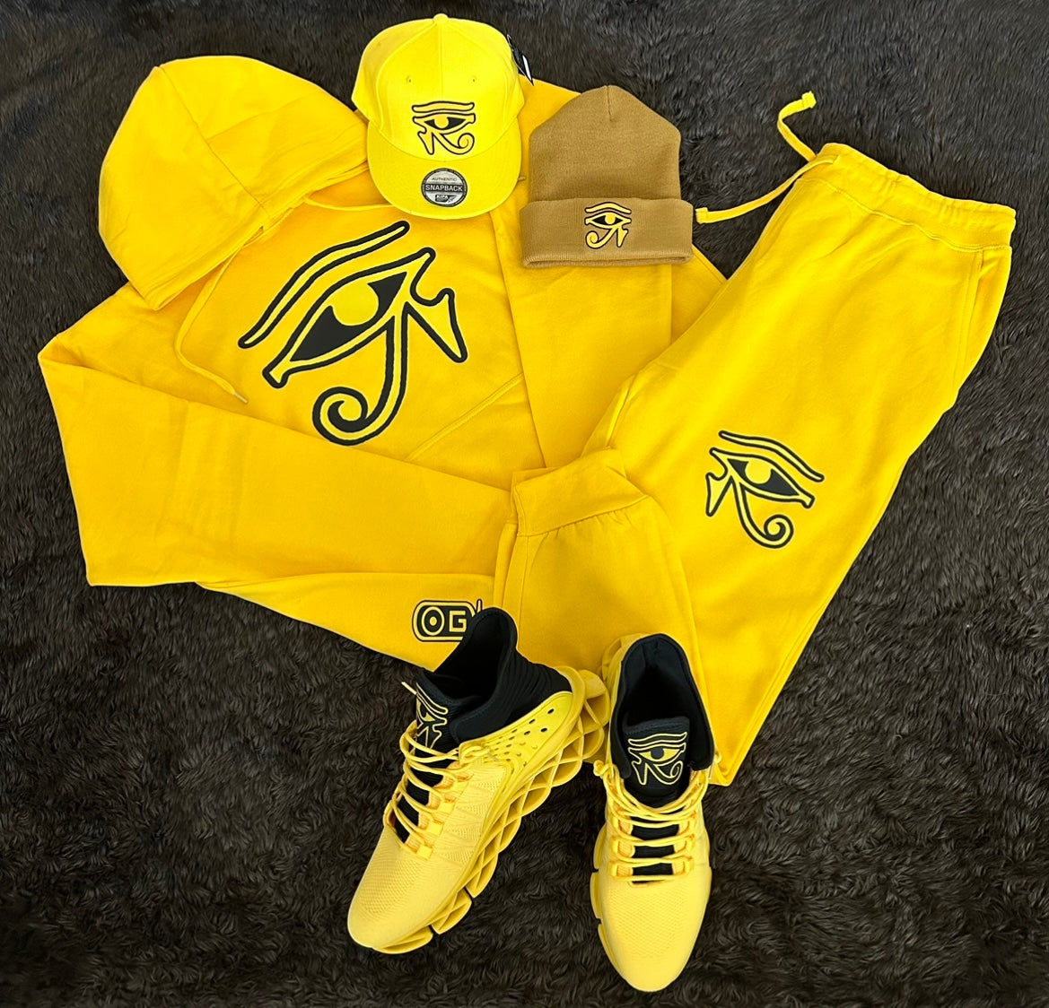 Eye of Ra Sweatsuit in yellow