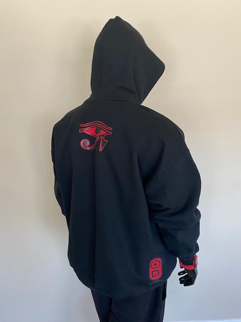 Extreme eye of Ra premium hoodie