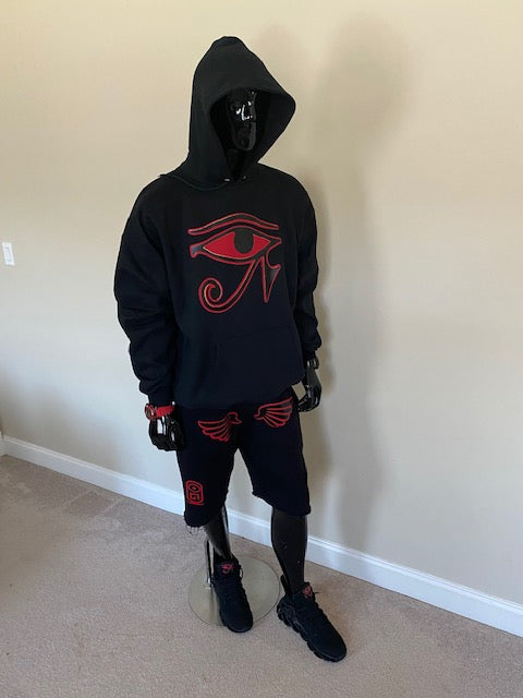 Extreme eye of  Ra premium hoodie